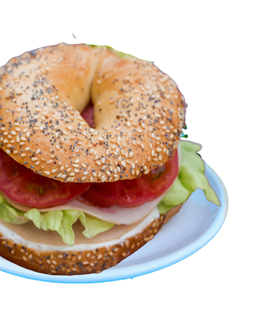 Turkey Honey Mustard Bagel