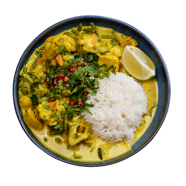 Indian Curry Bowl with Chicken