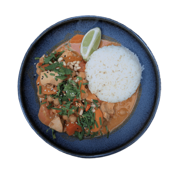 Massaman Curry Bowl mit Poulet
