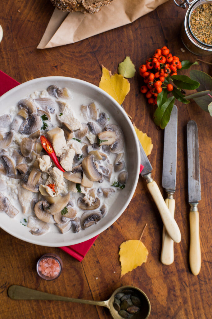 Cremige Pilzsuppe, frisch gekocht von Simply Soup